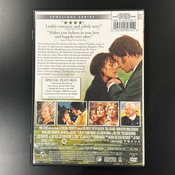 Pride & Prejudice - DVD - Picture 2 of 4